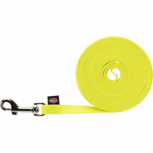 Trixie Easy Life reflexní výcvikové vodítko, 5 m/13 mm, neonově žluté