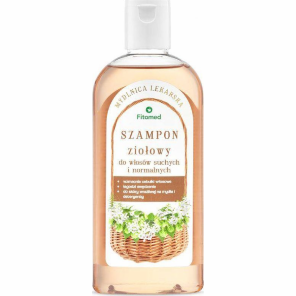 Fitomed Fitomed Tradiční bylinný šampon pro suché a normální vlasy Mydlnica lékařská 250g | DOPRAVA ZDARMA OD 250 PLN