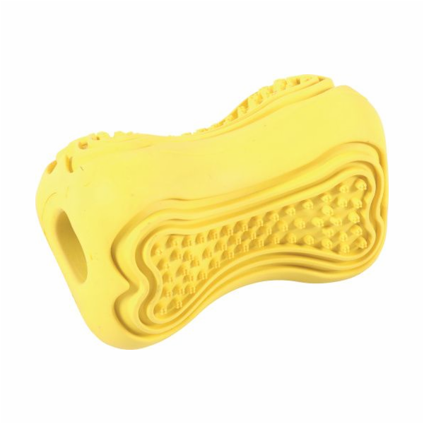 Gumová hračka Zolux ZOLUX TITAN S, žlutá