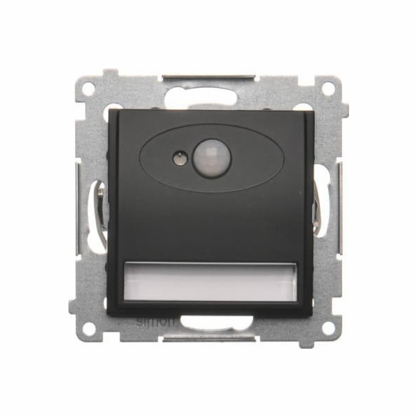 Kontakt-Simon Simon 54 LED svítidlo s pohybovým senzorem 14 V DC 0,78 W teplá bílá 3100K matná černá rozměry napájení 14V DOSC14.01/49