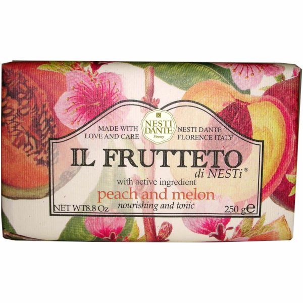 Nesti Dante Il Frutteto Peach And Melon toaletní mýdlo 250g