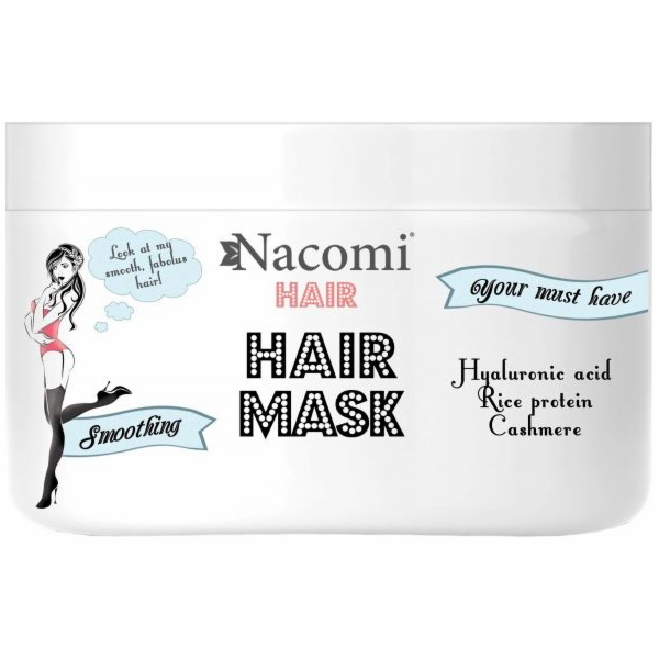 Nacomi Hair Mask Uhlazující vyhlazující a hydratační maska na vlasy 200 ml