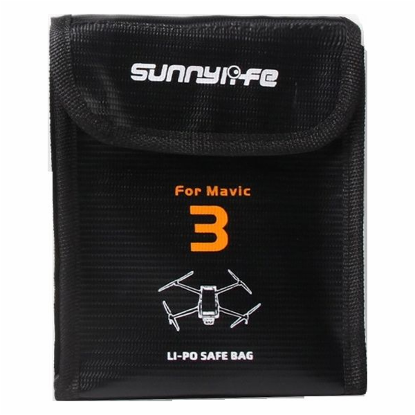 Pouzdro SunnyLife DJI Mavic 3 ohnivzdorné / na 2 baterie / M3-dc105-2