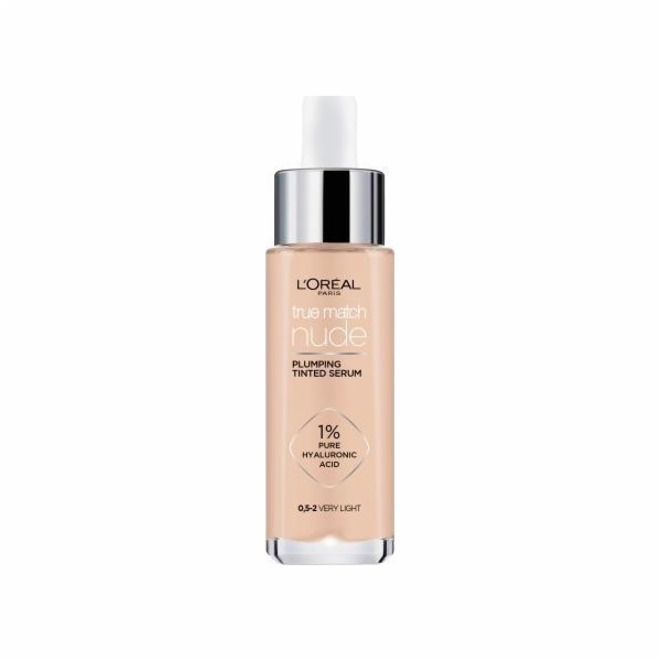 L'Oreal Paris L'OREAL_True Match Serum Nude Plumping Tinted Serum sérum v podkladové bázi 0,5-2 Very Light 30ml