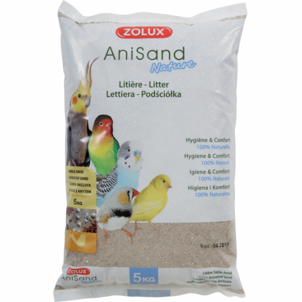 Zolux ZOLUX Písek s anýzem AniSand Nature 5 kg