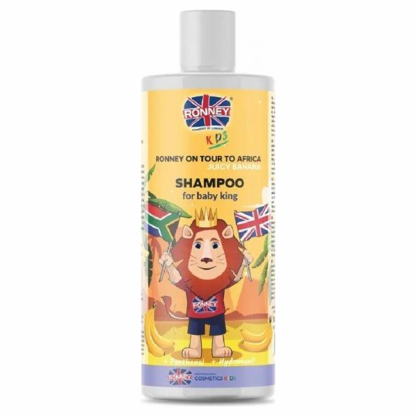 Ronney Ronney Kids On Tour To Africa Shampoo dětský šampon na vlasy Juicy Banana 300 ml