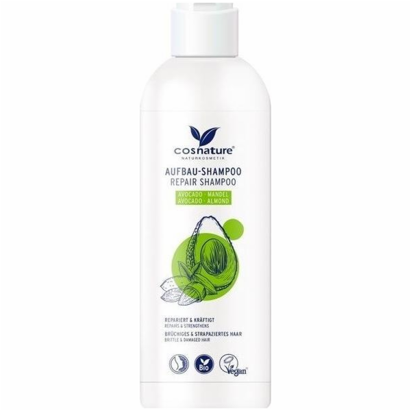 Cosnature COSNATURE_Repair Shampoo přírodní regenerační šampon na vlasy s avokádem a mandlemi 250ml