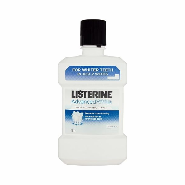 Listerine Advanced White ústní voda 1000ml