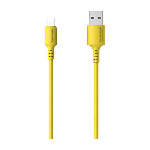 Somostel USB-A – Lightning kabel 1,2 m žlutý (28249)