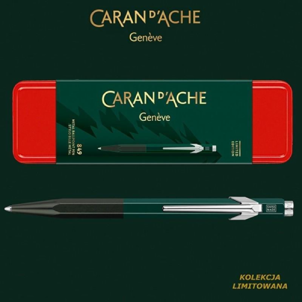 Caran d`Arche CARAN D'ACHE 849 Wonder Forest kuličkové pero, M, zelené