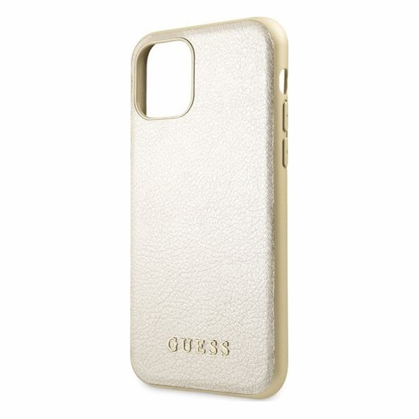Guess Guess GUHCN58IGLGO iPhone 11 Pro zlaté/zlaté pevné pouzdro Iridescent