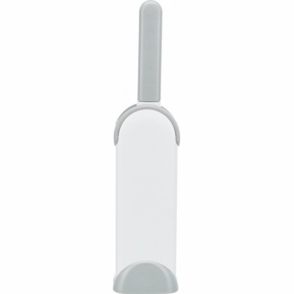 Trixie Pet kartáč na sběr chlupů s čisticím stojánkem bílá/šedá, 33 cm