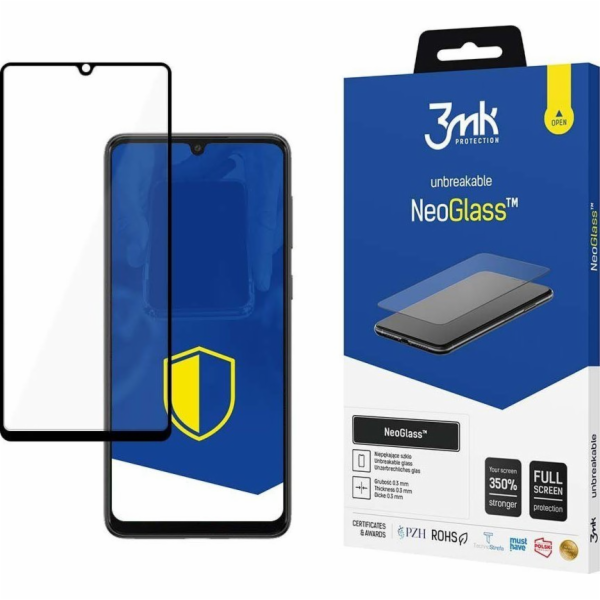 3MK Ochranné sklo 3MK NeoGlass Samsung Galaxy A22 4G černé