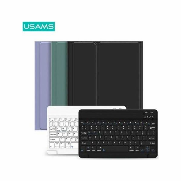 Usams USAMS pouzdro na tablet Winro pouzdro s klávesnicí iPad Pro 11 zelené pouzdro – bílá klávesnice/zelený kryt – bílá klávesnice IP011YRXX02 (US-BH645)