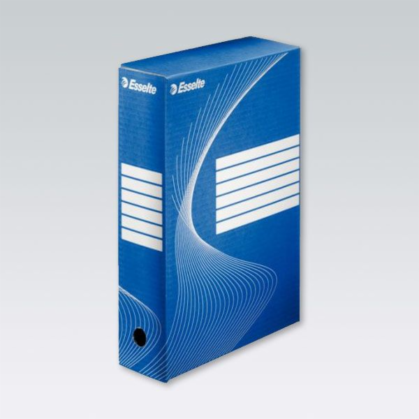 Esselte Archivační krabice Esselte Boxy 100 A4 modrá 100x245x345 (128421)