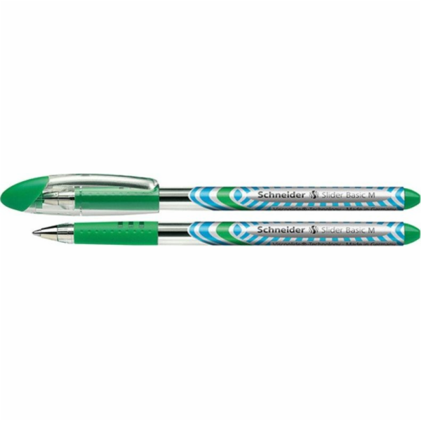 Schneider SCHNEIDER Slider Basic kuličkové pero, M, zelené