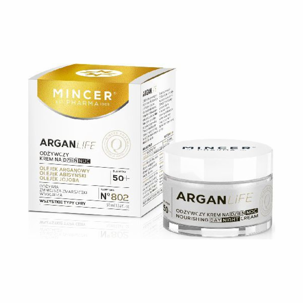 Mincer Pharma ArganLife 50+ Výživný krém na den a noc 50ml