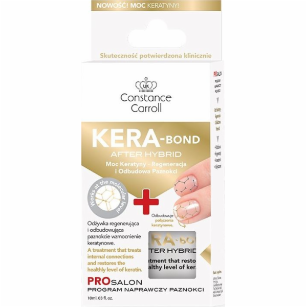 Constance Carroll Nail Care Kera-Bond After Hybrid kondicionér na nehty 10 ml