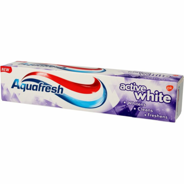 Aquafresh Active White zubní pasta 3v1 125ml
