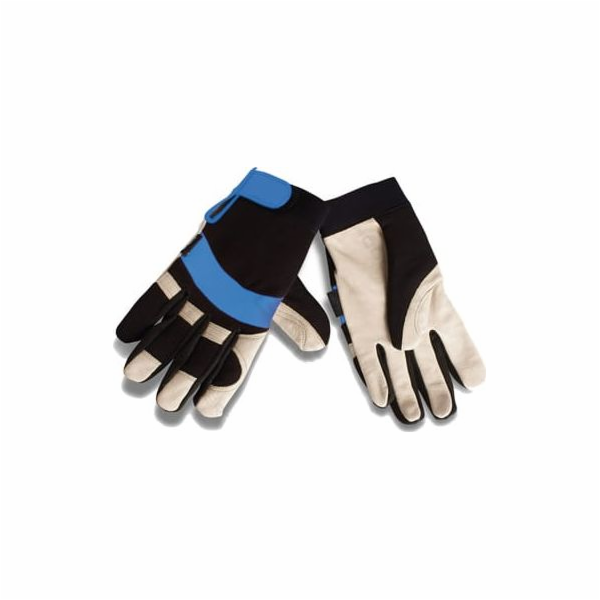 Pracovní rukavice Högert Technik velikost 10 s úpravou na suchý zip (HT5K216)