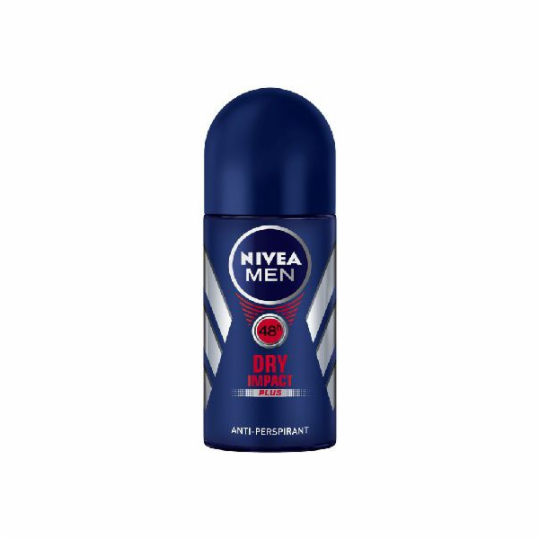 Nivea Deodorant Antiperspirant DRY IMPACT roll-on pánský 50ml