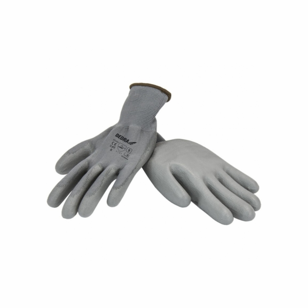 Dedra Ochranné rukavice PU L (BH1009R09)