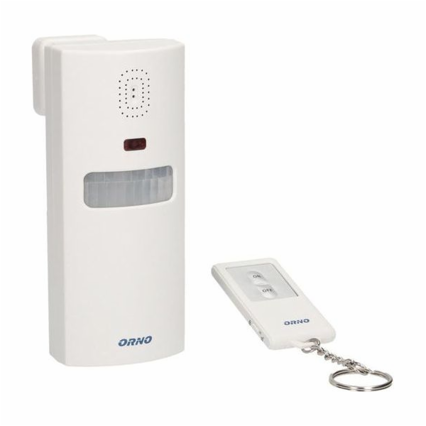 Orno Alarm s vestavěnou sirénou, dálkovým ovládáním, dosah 30m 100dB (OR-MA-711)