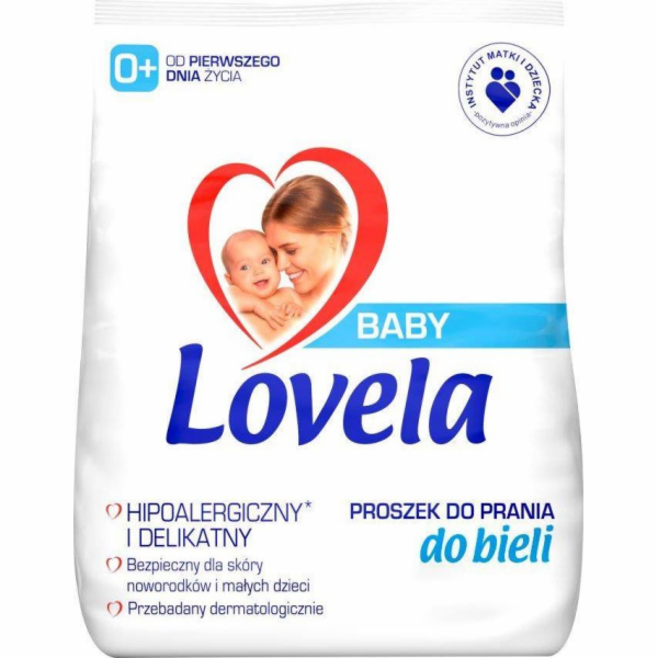 Lovela LOVELA_Baby hypoalergenní prací prášek na kojenecké a dětské prádlo na bílé 1,3 kg