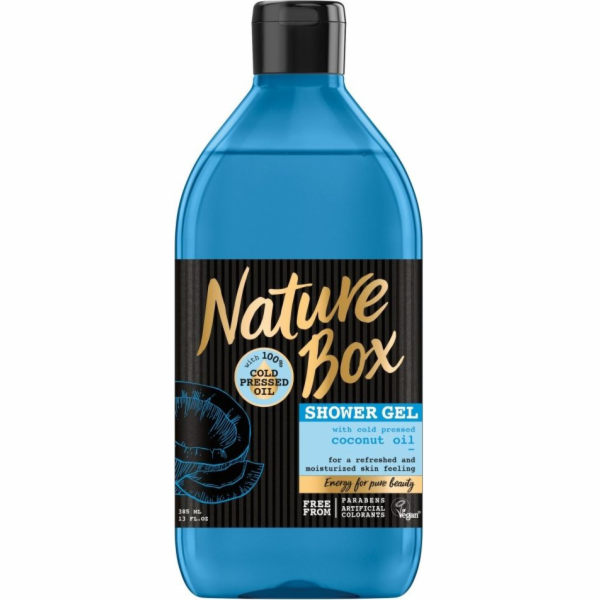Nature Box Kokosový olej hydratační sprchový gel 385 ml