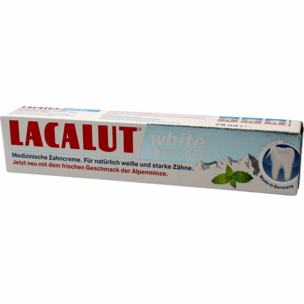 Lacalut zubní pasta White Alpenminze 75ml