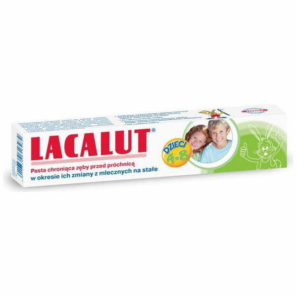 Lacalut Zubní pasta pro děti od 4-8 let 50ml