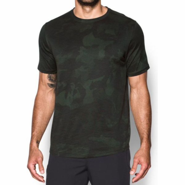 Pánské tričko Under Armour Sportstle Core, zelené, velikost XS (1303705-357)