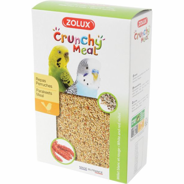 Zolux CRUNCHY MEAL krmivo pro papoušky 800g