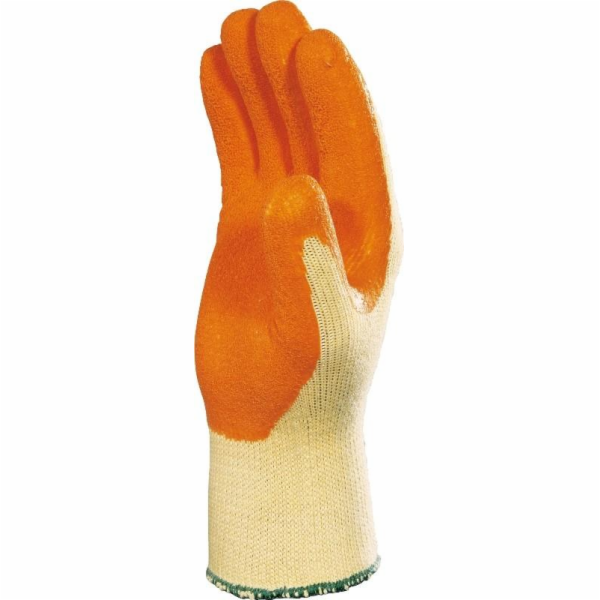 Delta Plus VE730 latexové rukavice, oranžové, velikost 9 VE730OR09