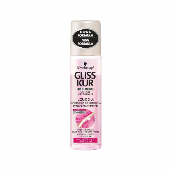 Schwarzkopf Gliss Kur Liquid Silk Gloss Express Conditioner sprej TOP 200 ml