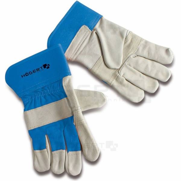 Högert Technik Pracovní rukavice 10,5 s manžetou z vyztužené hovězí kůže HT5K214 - HT5K214