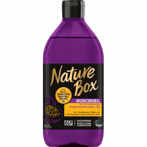 Sprchový gel Nature Box Olej z mučenky 385 ml