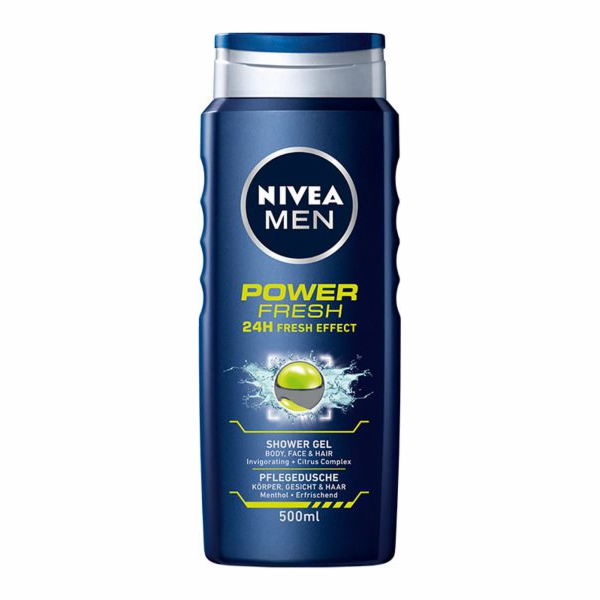 Nivea Men Power Fresh sprchový gel 500 ml
