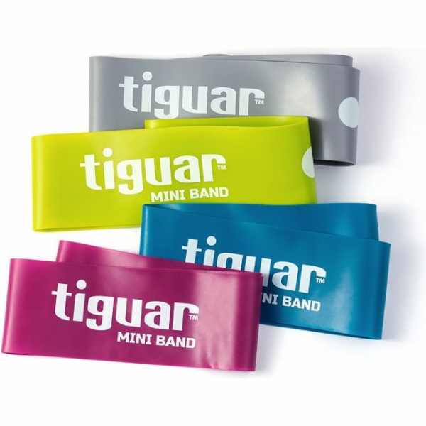 Gumy na cvičení Tiguar MiniBands 4 ks.