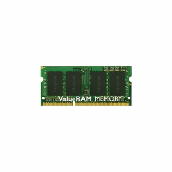 Paměť notebooku Kingston ValueRAM, SODIMM, DDR3, 4 GB, 1600 MHz, CL11 (KVR16S11S8/4)