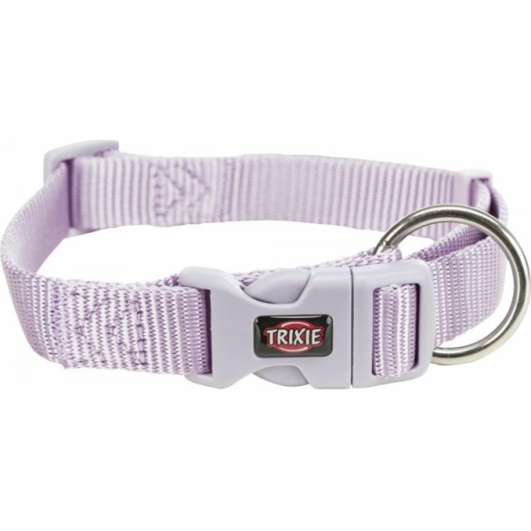 Trixie Premium obojek, pes, světlá lila, L–XL: 40–65 cm/25 mm
