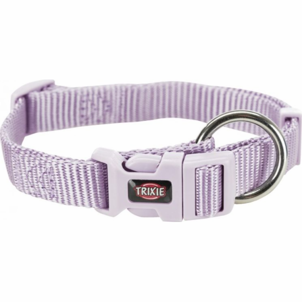 Trixie Premium obojek, pes, světlá lila, S–M: 30–45 cm/15 mm