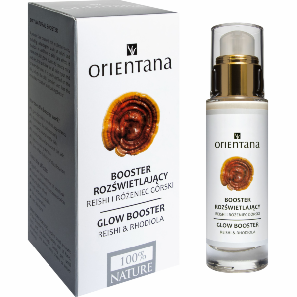 Orientana Booster Illuminating, Reishi a Rhodiola rosea, 30 ml