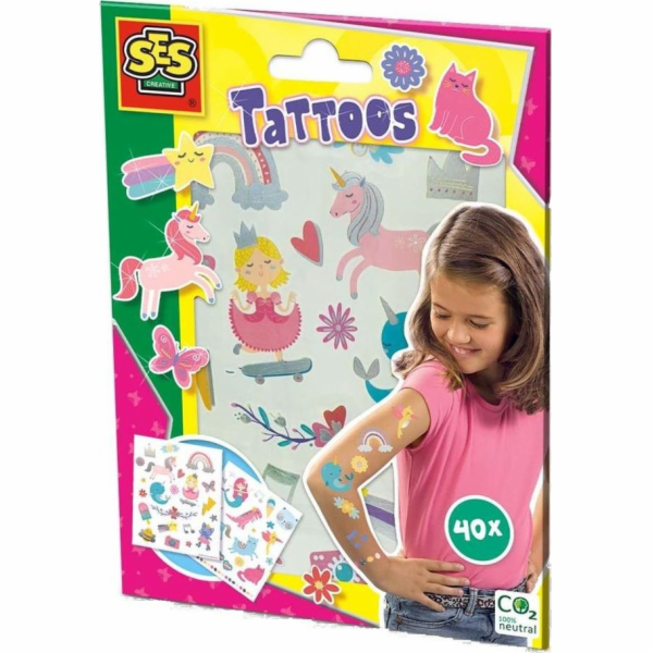 SES Tetování pro dívky - pohádky