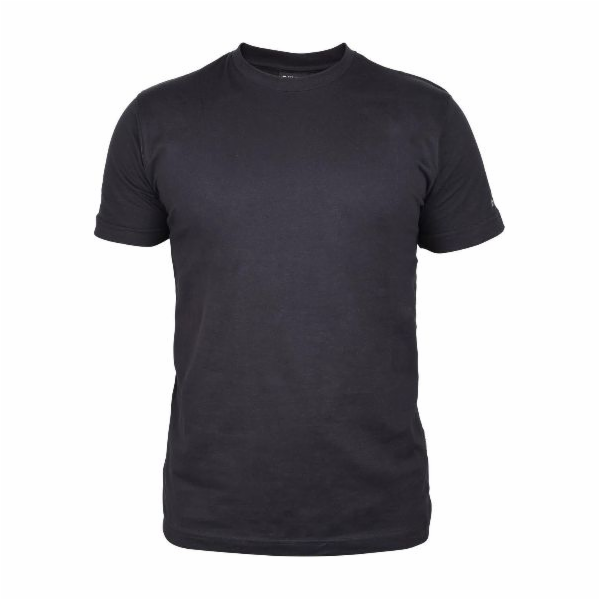 Hi-Tec Plain Black pánské tričko, velikost XL