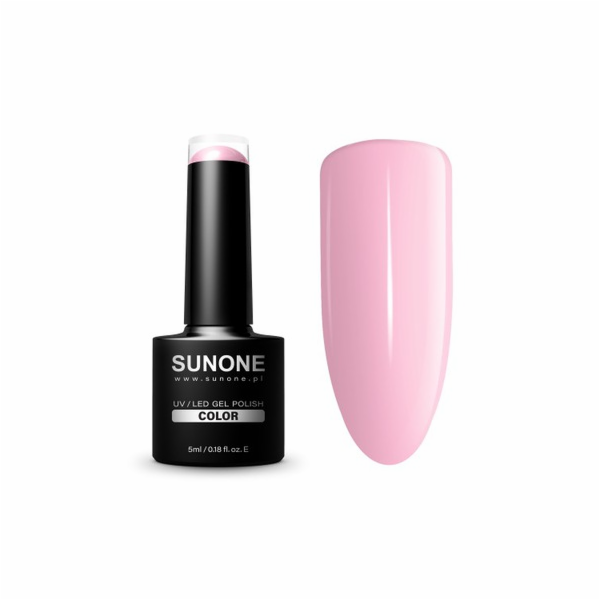Sunone SUNONE_UV/LED Gel Polish Color hybridní lak R02 Rose 5ml