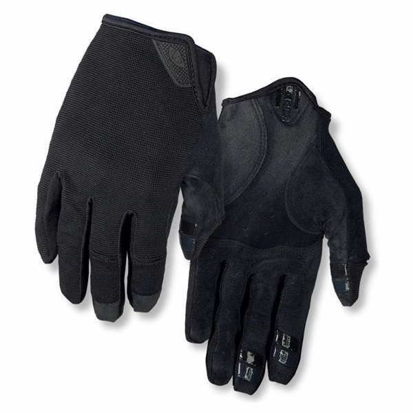Pánské cyklistické rukavice Giro DND, černé, velikost XXXL