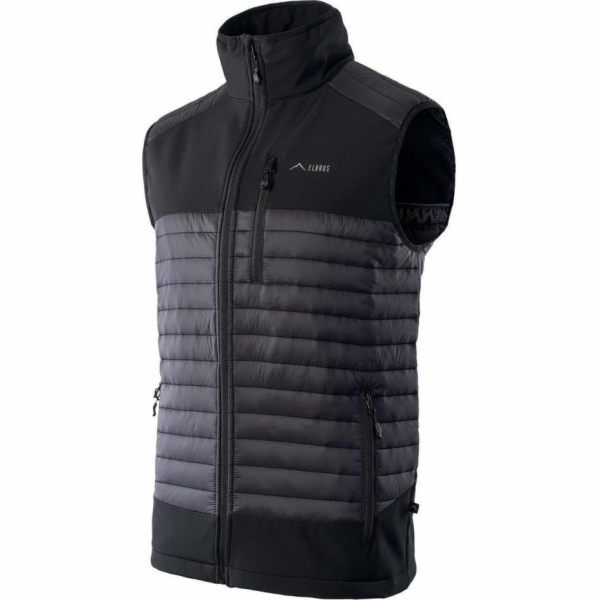 Elbrus pánská bunda Elbrus Ralph pánská vesta, černá, velikost XL