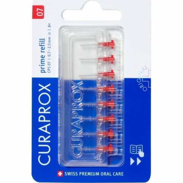 Curaprox Curaprox Prime Refill CPS 0,7 - 2,5 mm Mezizubní kartáček 8 ks