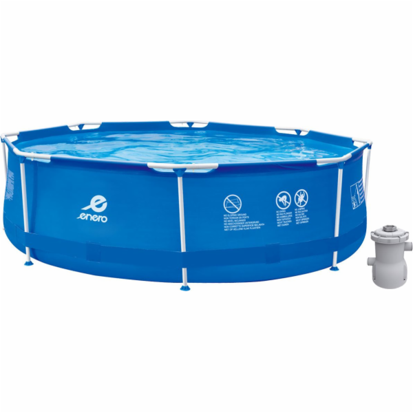 Rámový bazén Enero Oval 300X76 cm s filtrační pumpou
